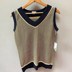 NEW‎ Tail Sleeveless Sweater, Size M